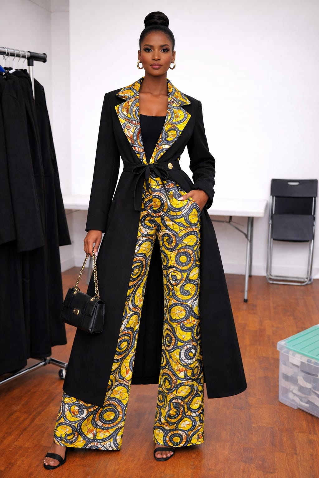 Ensemble manteau wax