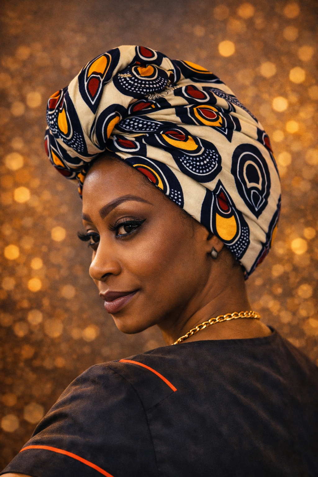 Foulard Modulable 2-en-1 avec Barre Métallique Intégrée WAX