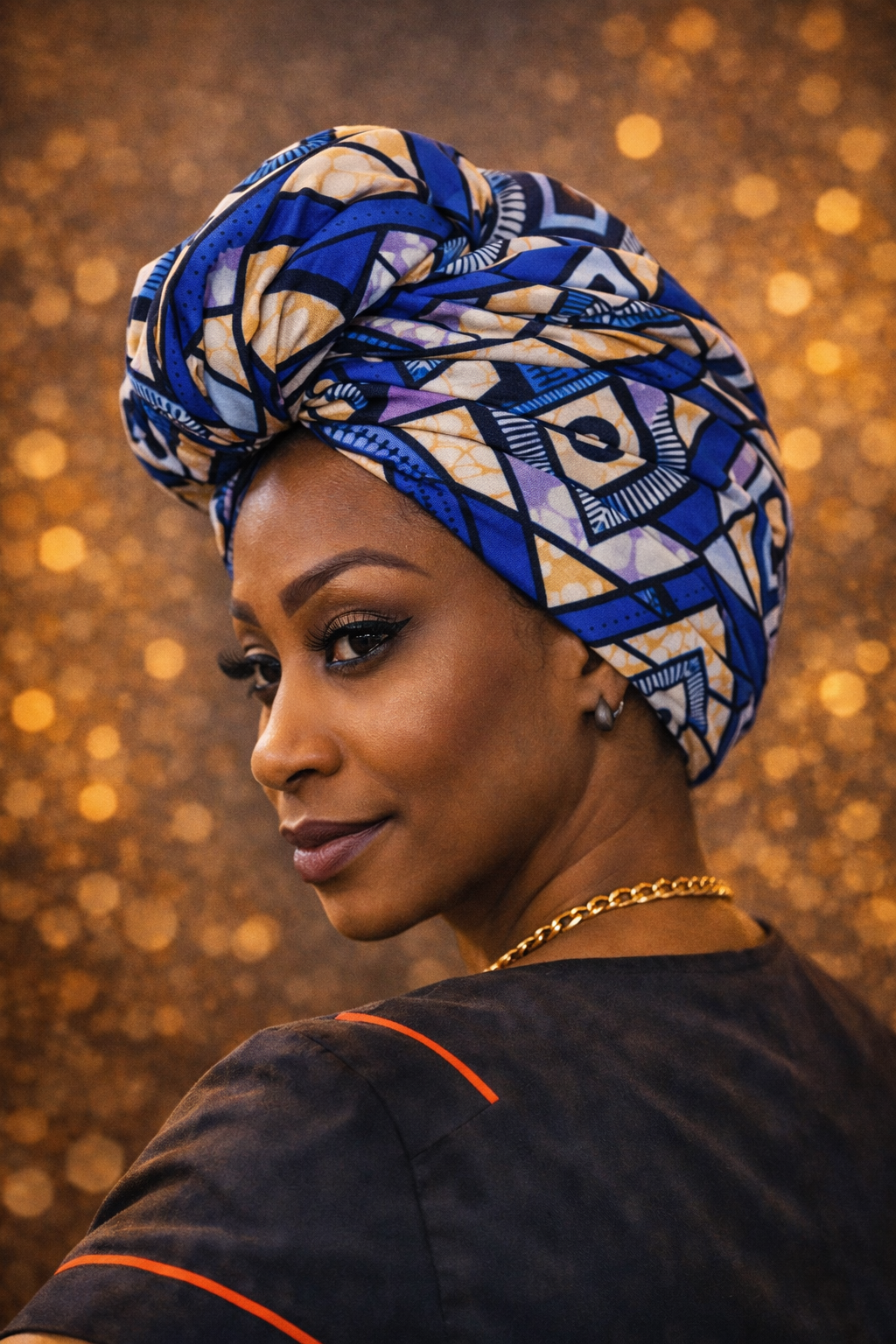 Foulard Modulable 2-en-1 avec Barre Métallique Intégrée WAX