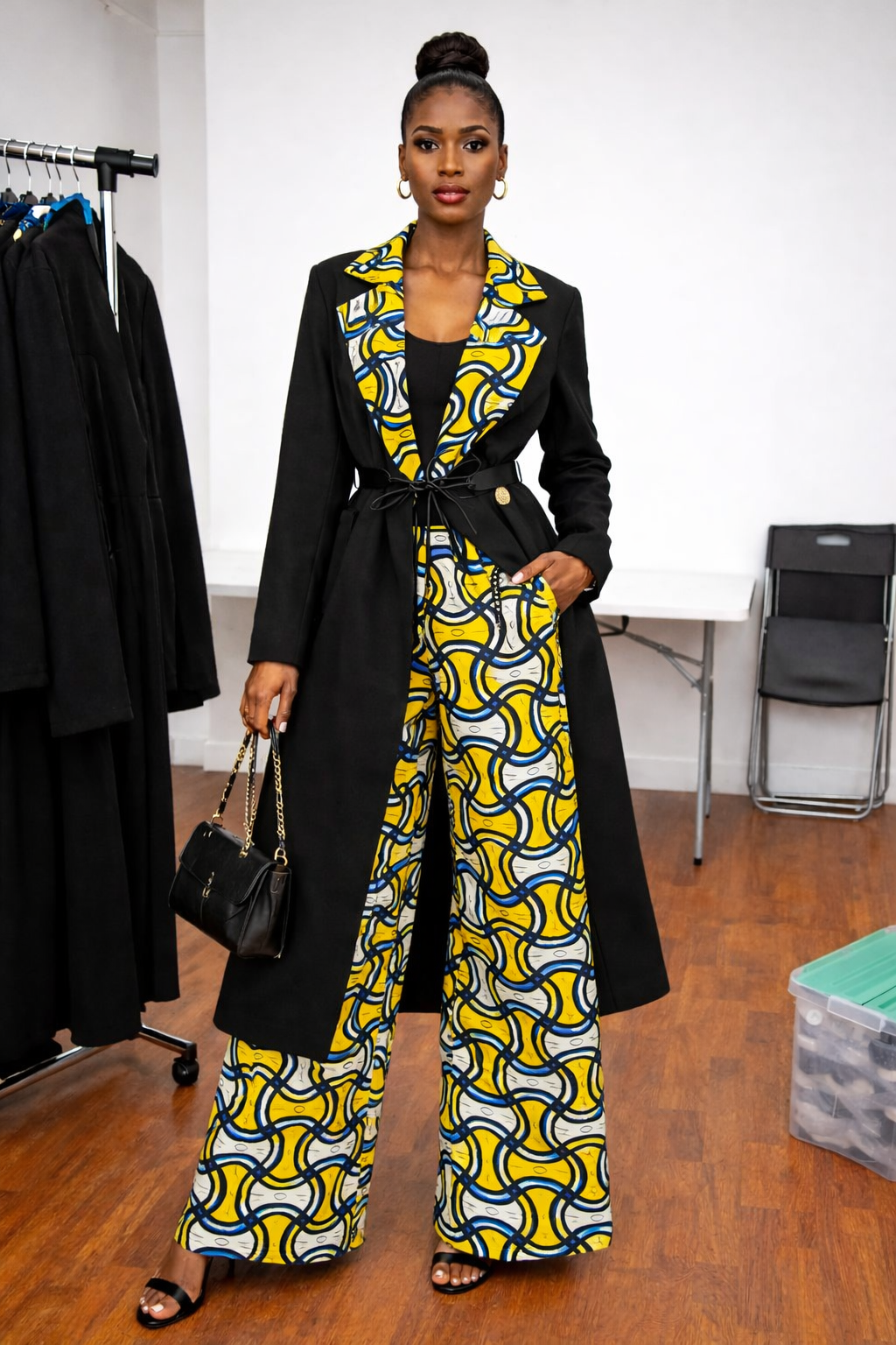 Ensemble manteau wax