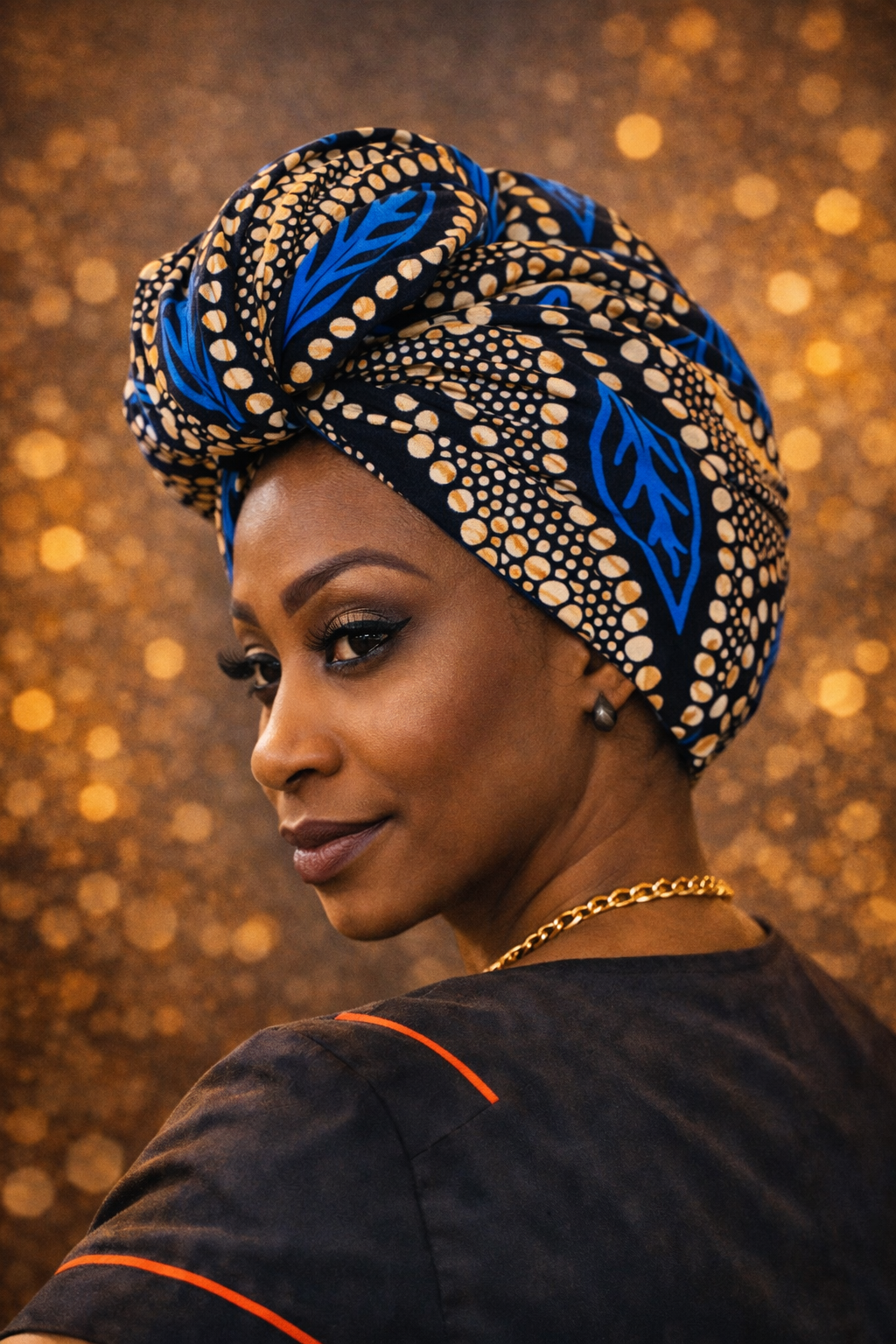 Foulard Modulable 2-en-1 avec Barre Métallique Intégrée WAX