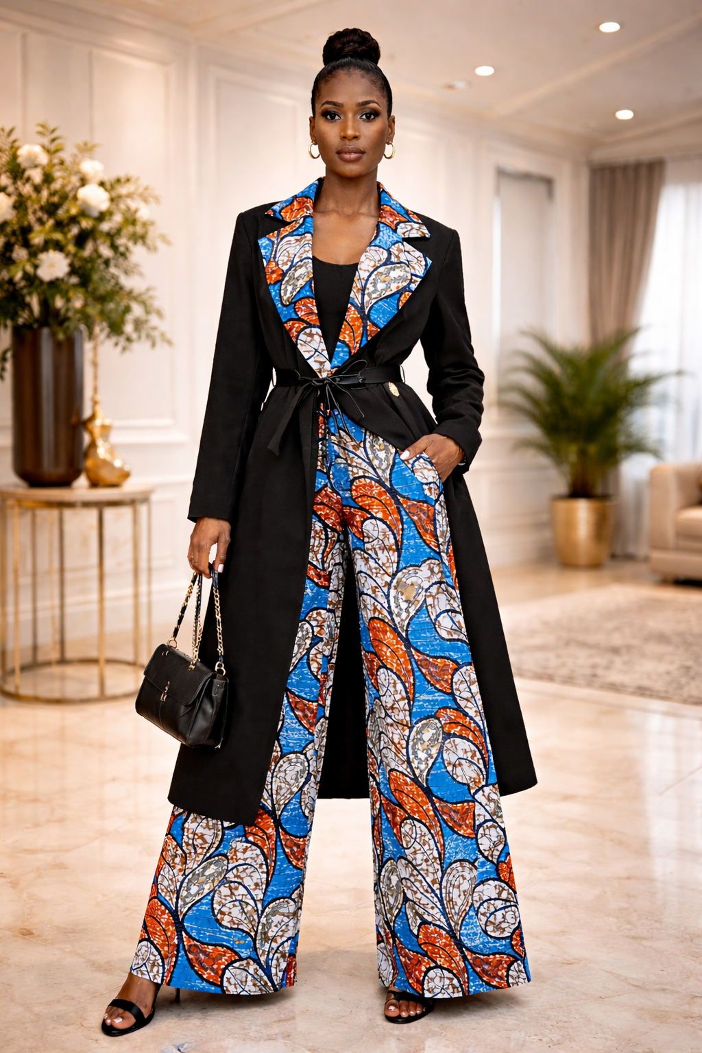 Ensemble manteau wax