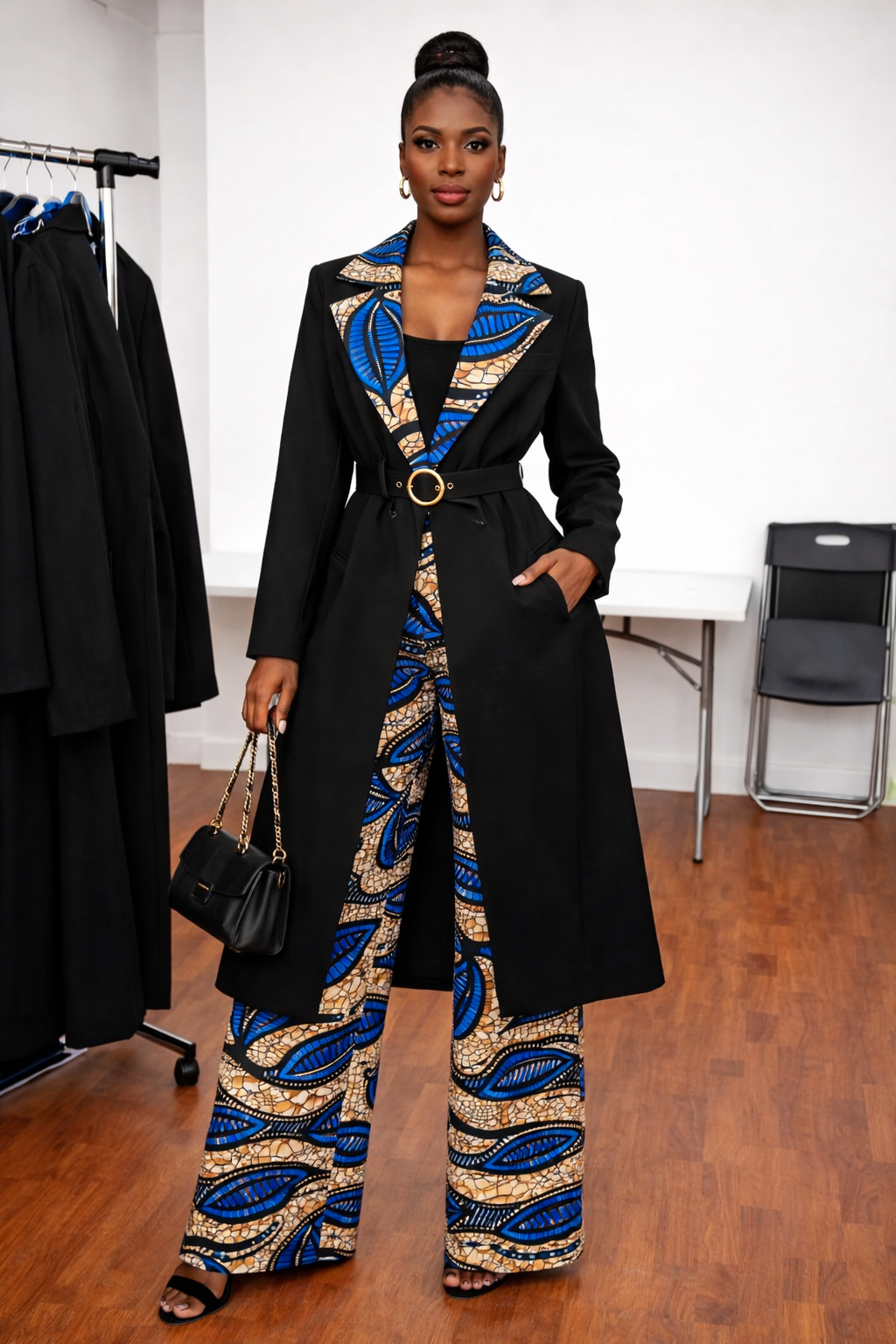 Ensemble manteau wax